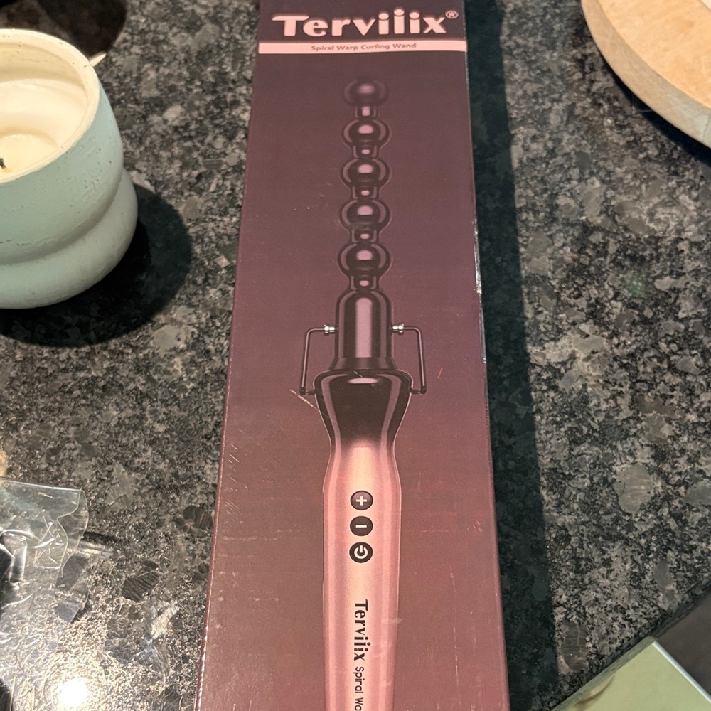 Terviiix Spiral Wrap Curling Wand